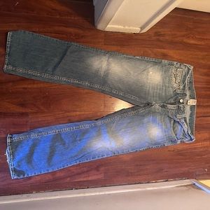 True Religion Mens straight jeans Sz 36